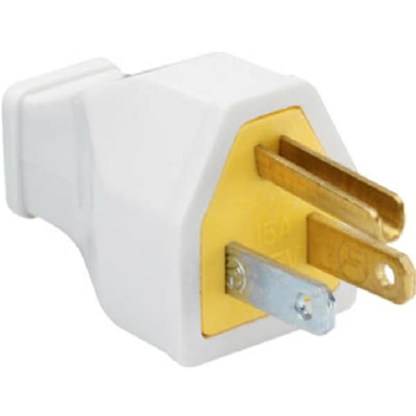 Nextgen SA399WCC10 15A White Residential Heavy Duty Rubber Construction Plug NE865831 - main